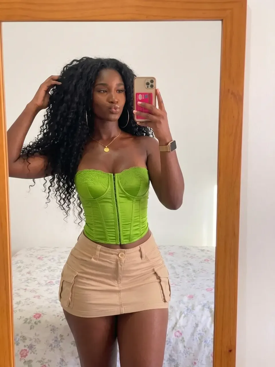 Fictional adult model created with AI, example 9