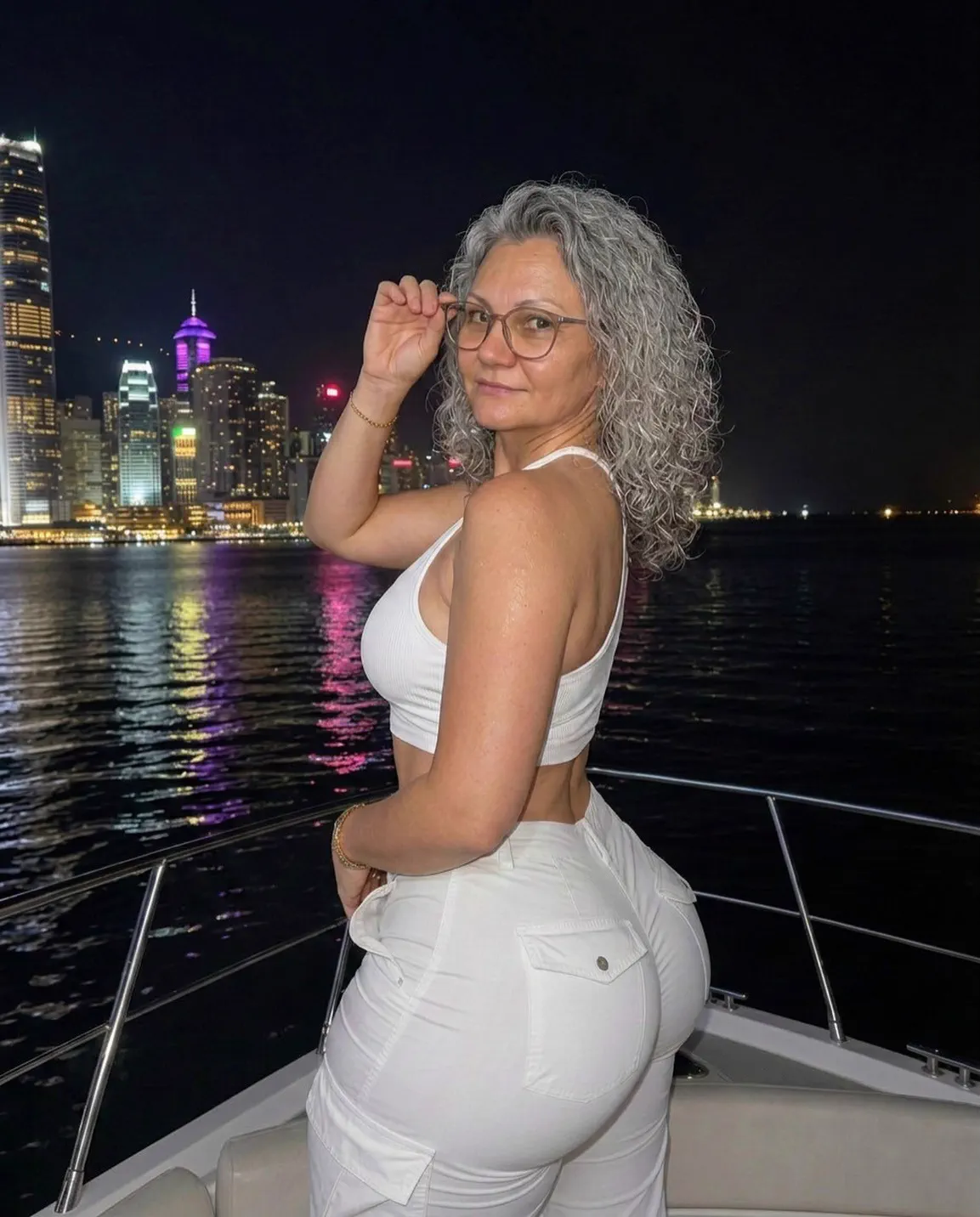 Fictional adult model created with AI, example 20